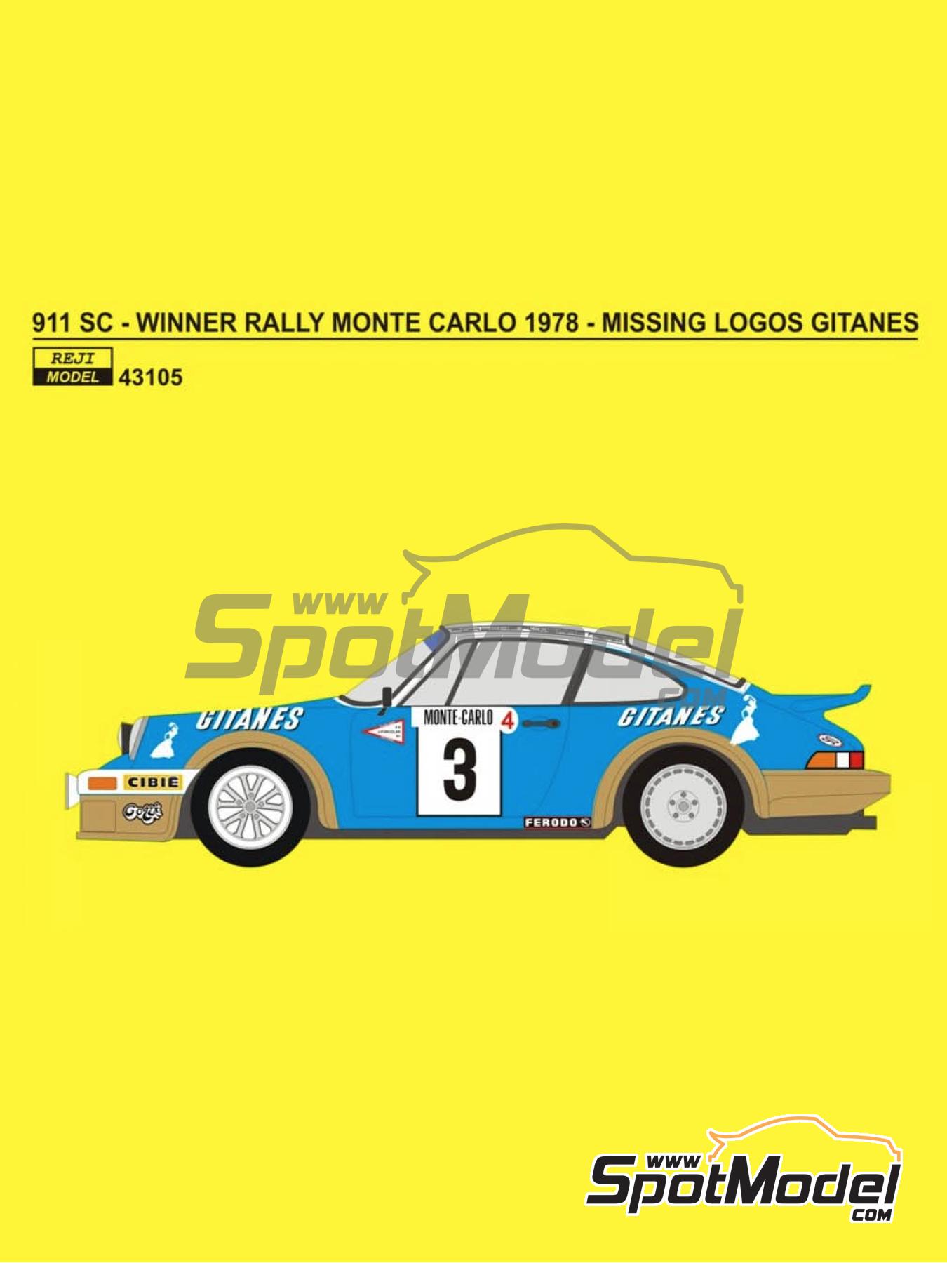 Porsche 911 Gitanes - Decoración y S&B de Coches
